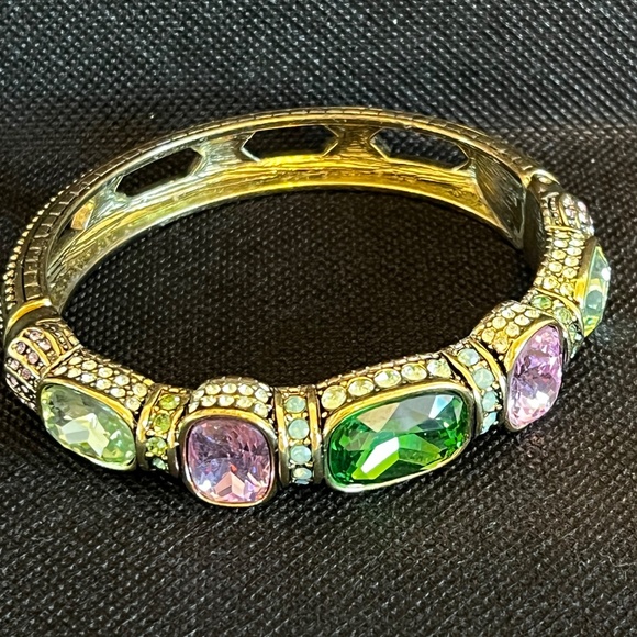 HEIDI DAUS Bracelet Swarovski Crystal Bracelet Slip On - Classic ~Gorgeous! - Picture 6 of 15